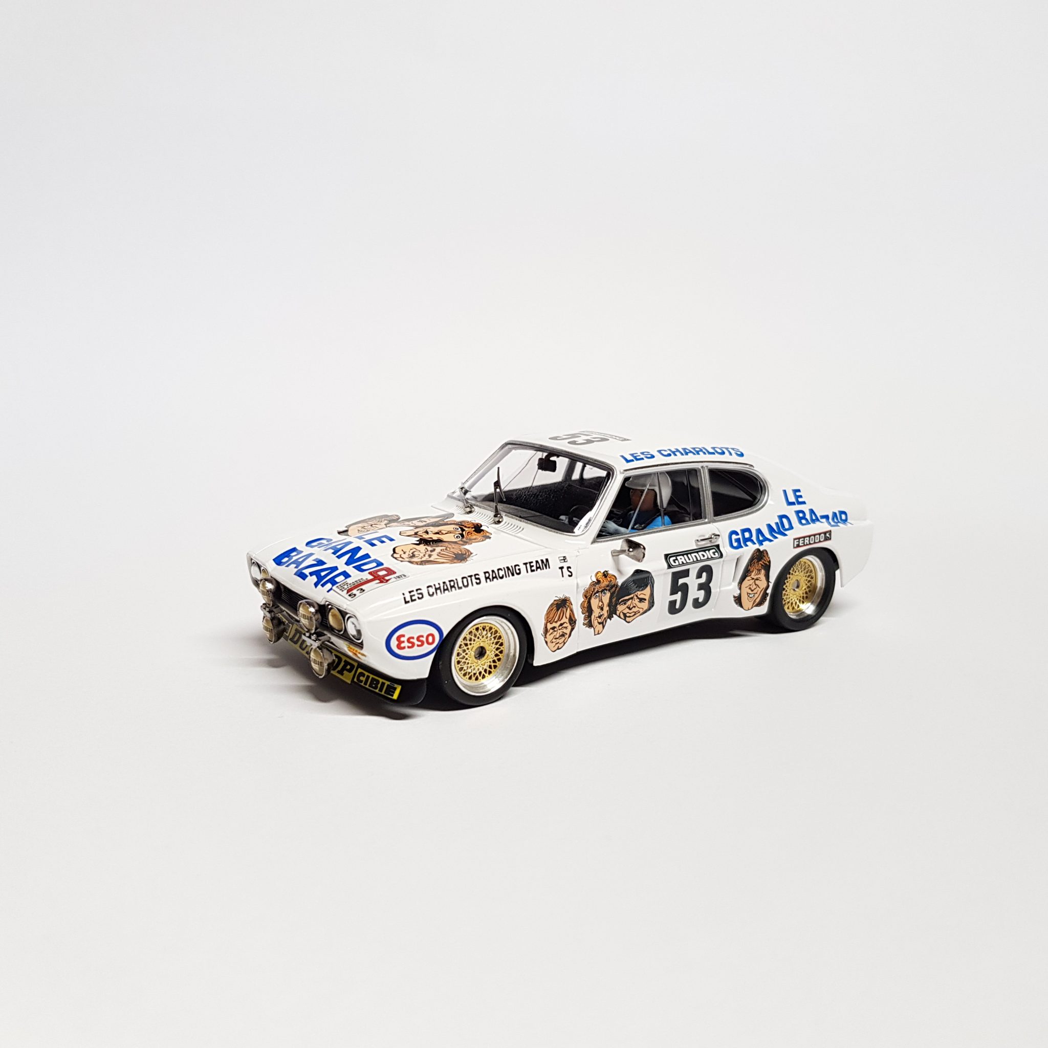 SRC 00407 - Ford Capri 2600 LV Circuit - Rouget #53 - '73 Tour de France