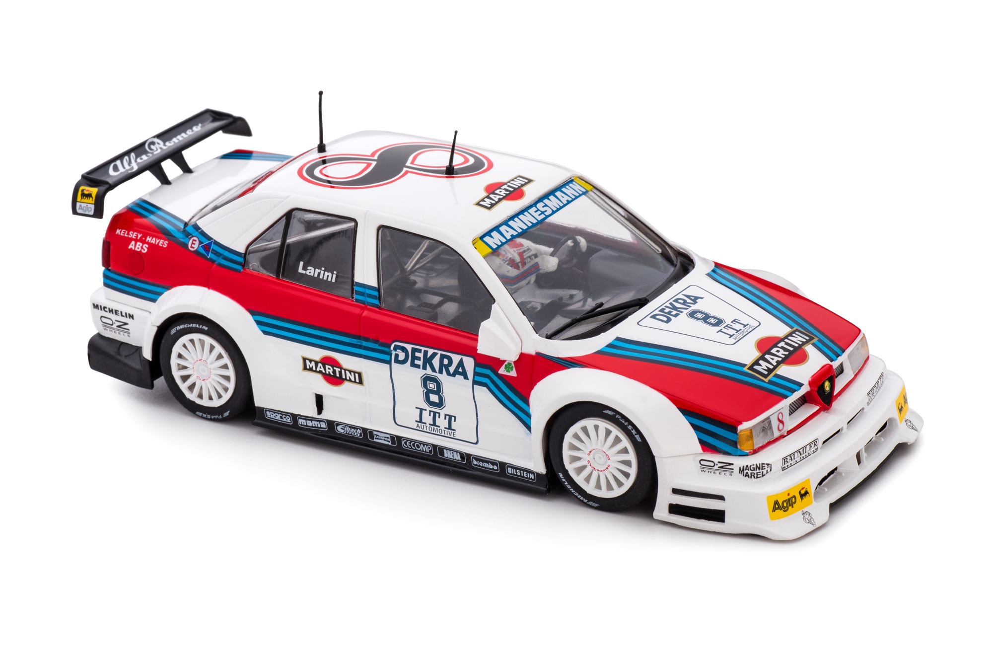 Slot.it CA40a - Alfa Romeo 155 V6 Ti - 'Martini' #8 - '95 Avus Ring DTM/ITC, Classic DTM