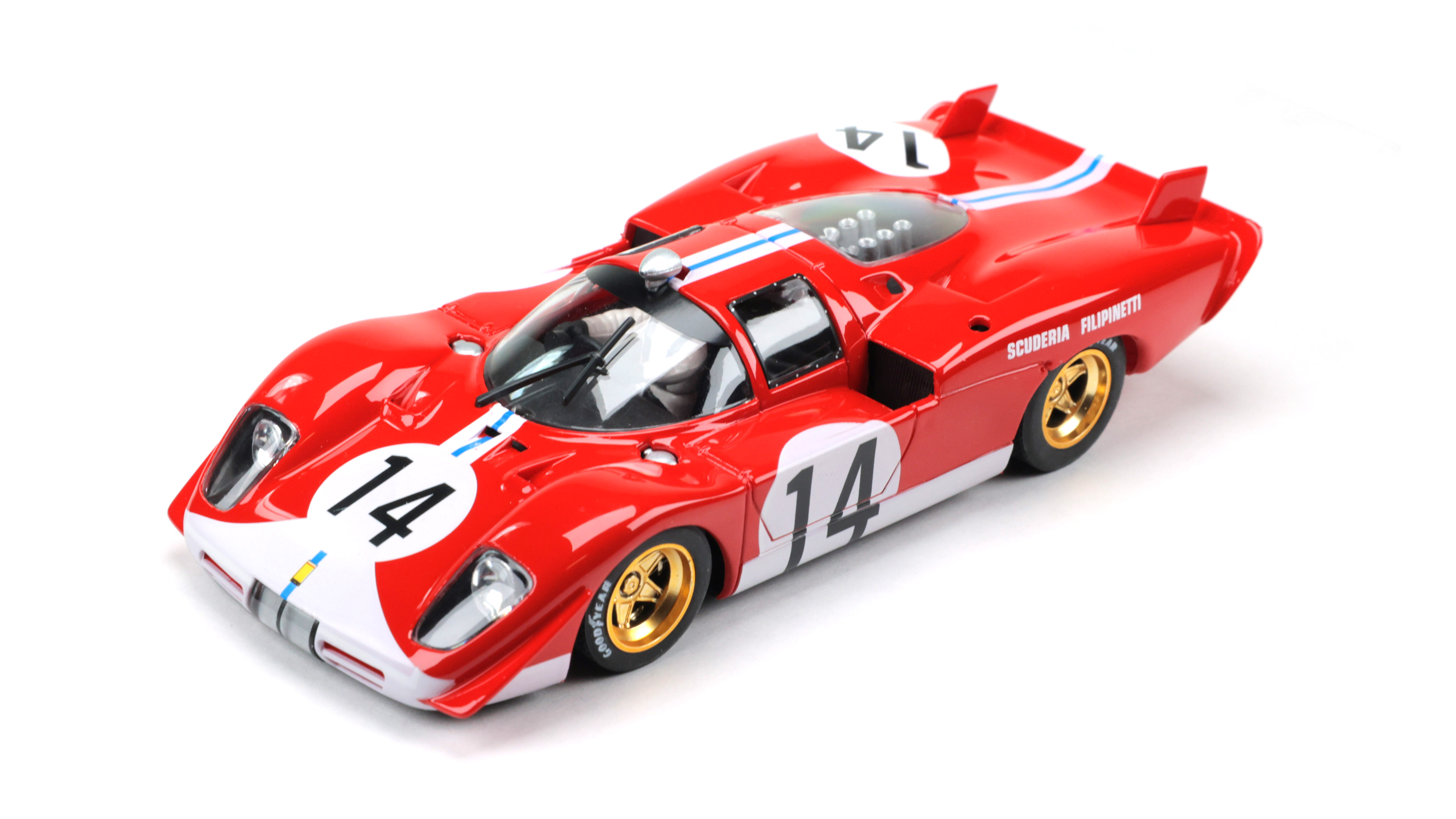 Fly C75 - Ferrari 512S Coda Lunga - '70 Le Mans Test Car