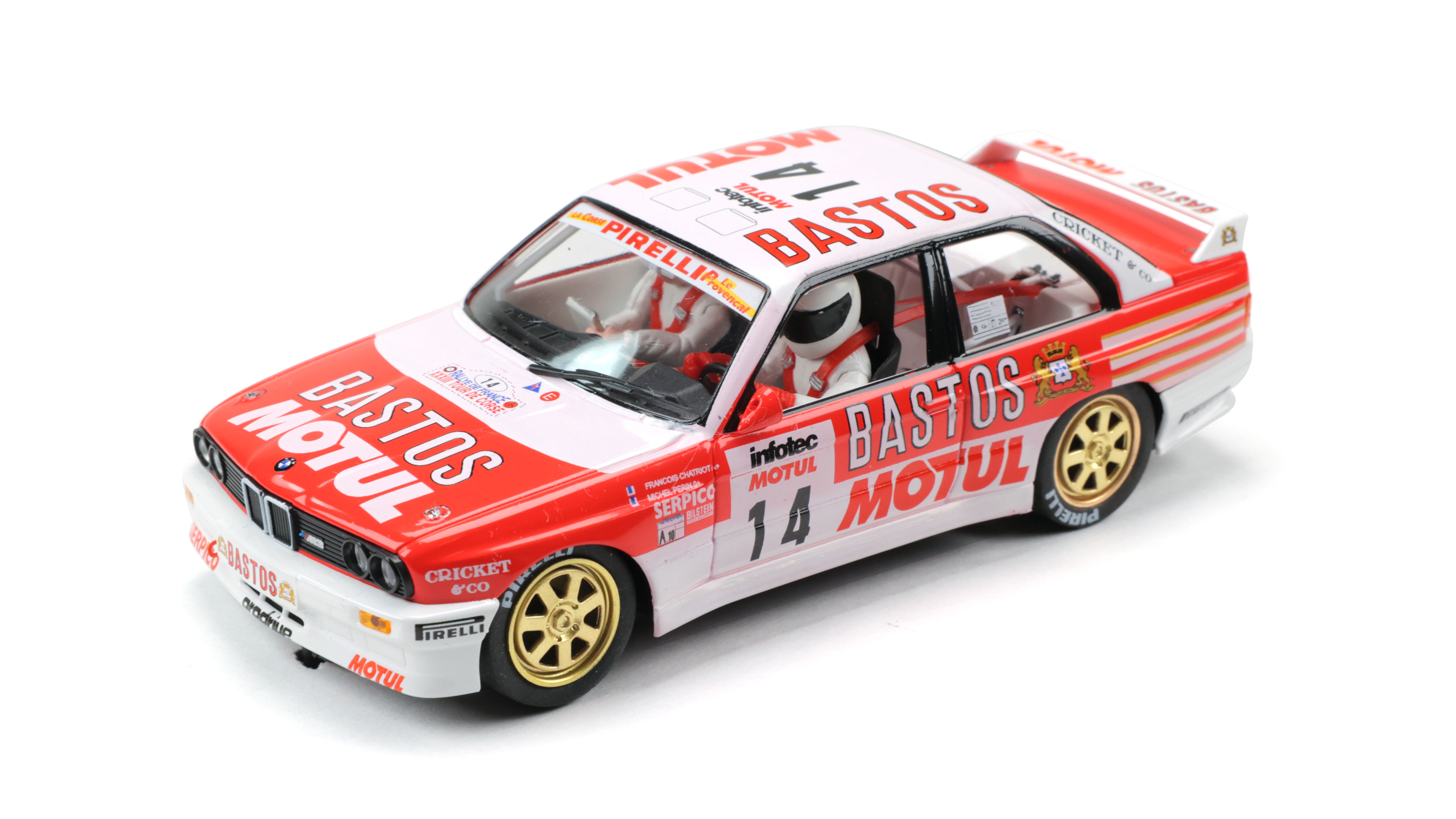 Fly Slotwings W038-03 - BMW M3 E30 - Motul - '83 Tour de Corse