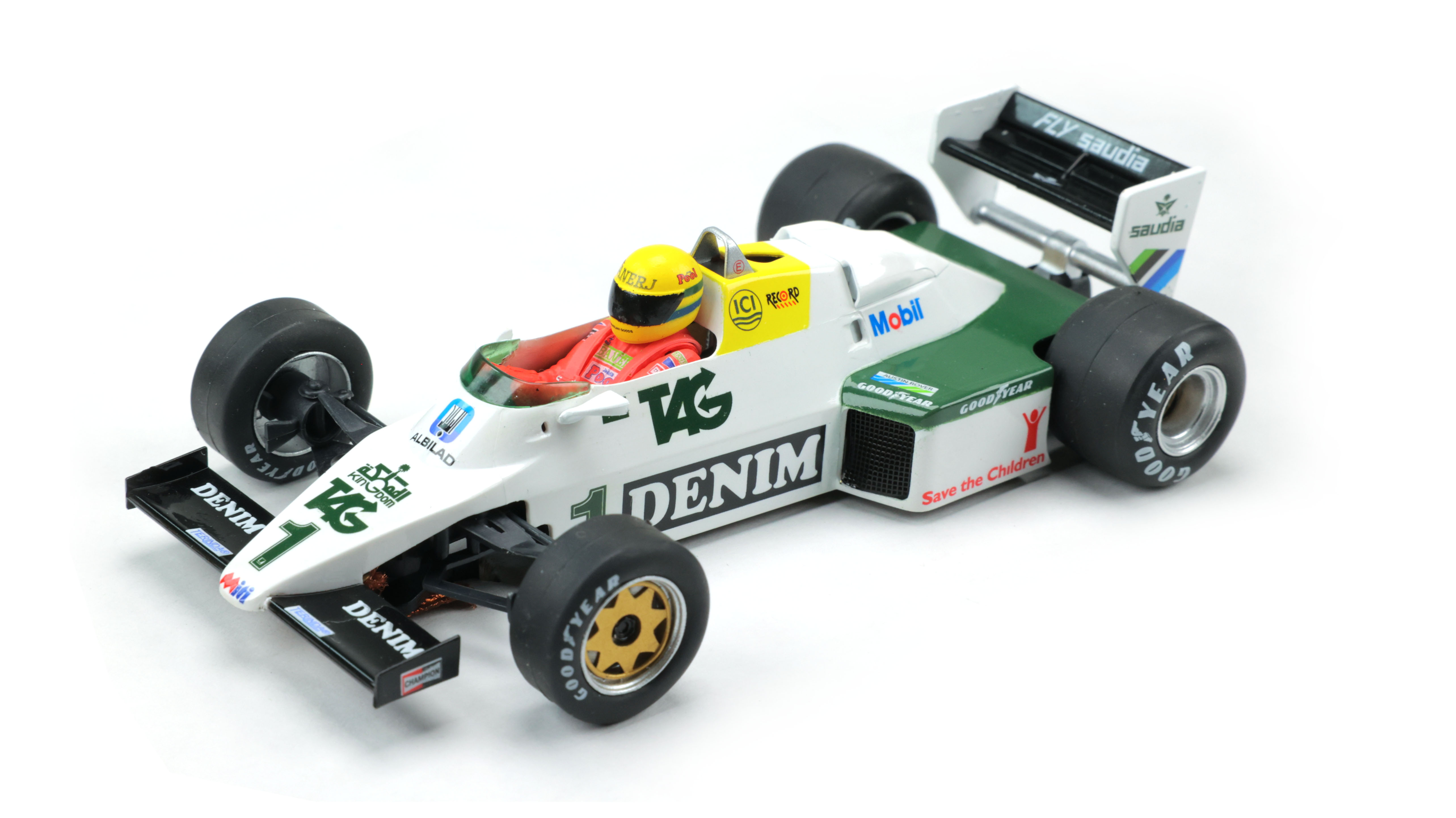 Fly W40101 - Williams 1983 FE08C - Senna Collection - Donington Park Test