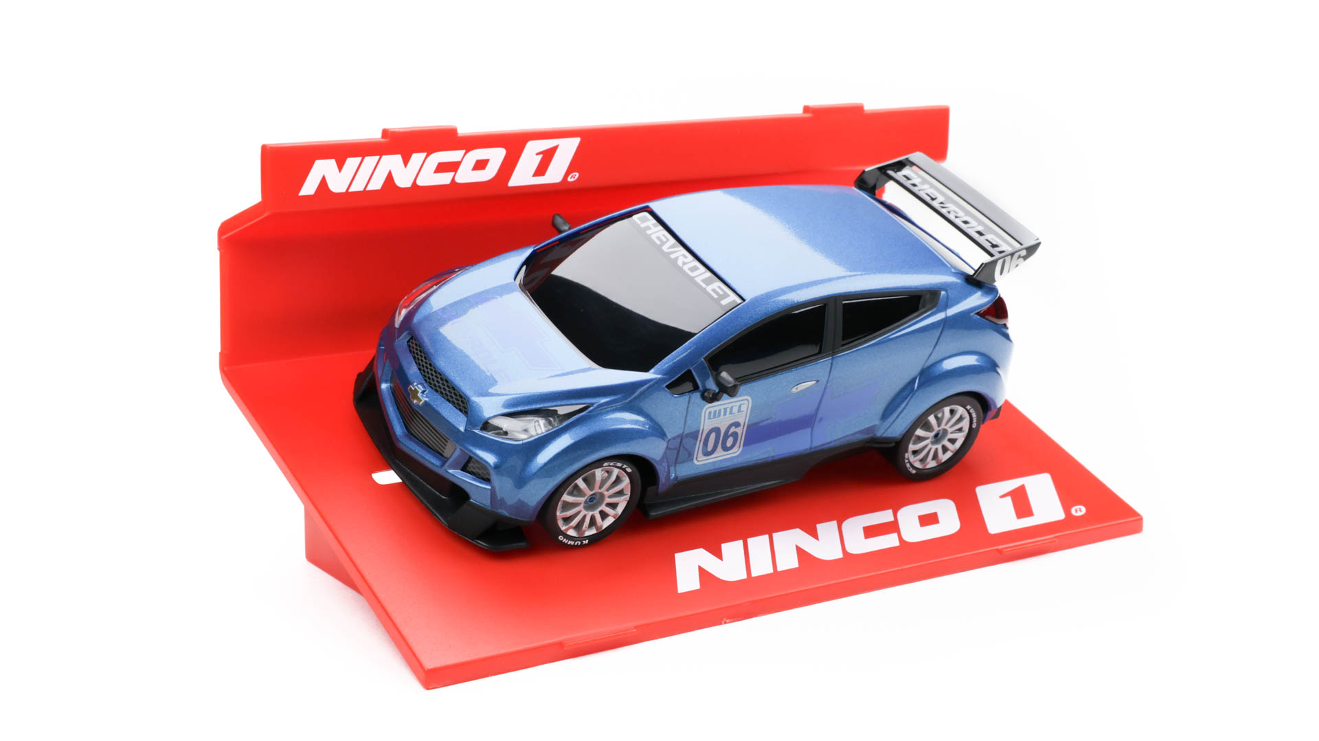 Ninco 55001 - Chevrolet Ultra Challenge WTCC - Blue #06 - Ninco 1 High-Impact