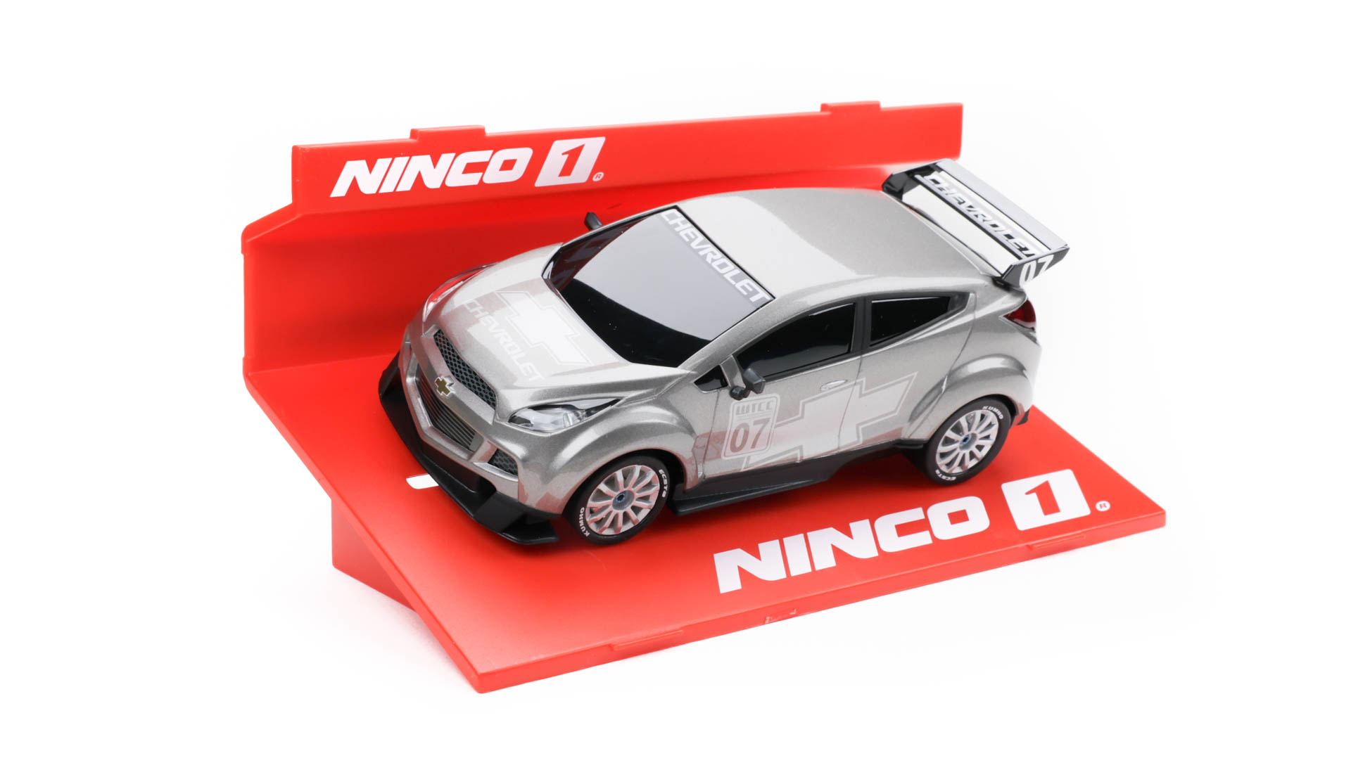 Ninco 55002 - Chevrolet Ultra Challenge WTCC - Grey #07 - Ninco 1 High-Impact