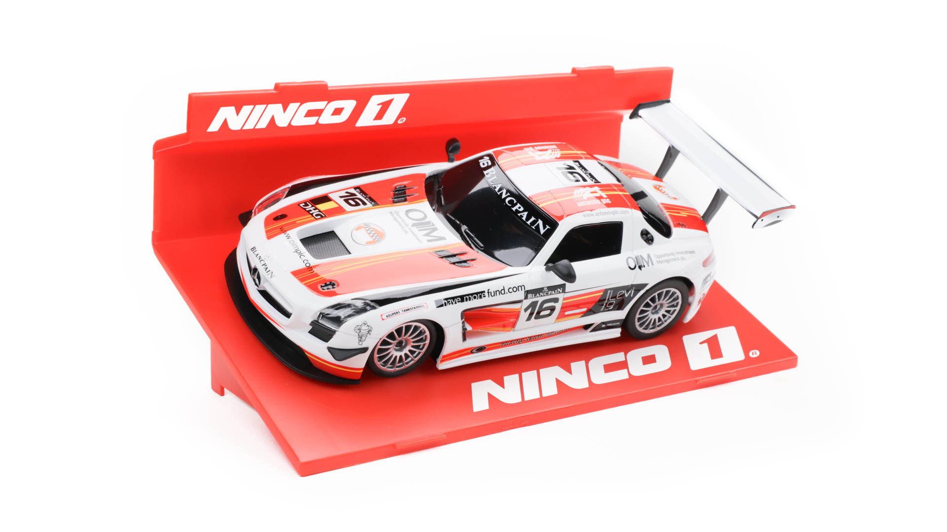 Ninco 55053 - Mercedes SLS GT3 - Team Holland - Ninco 1 High-Impact