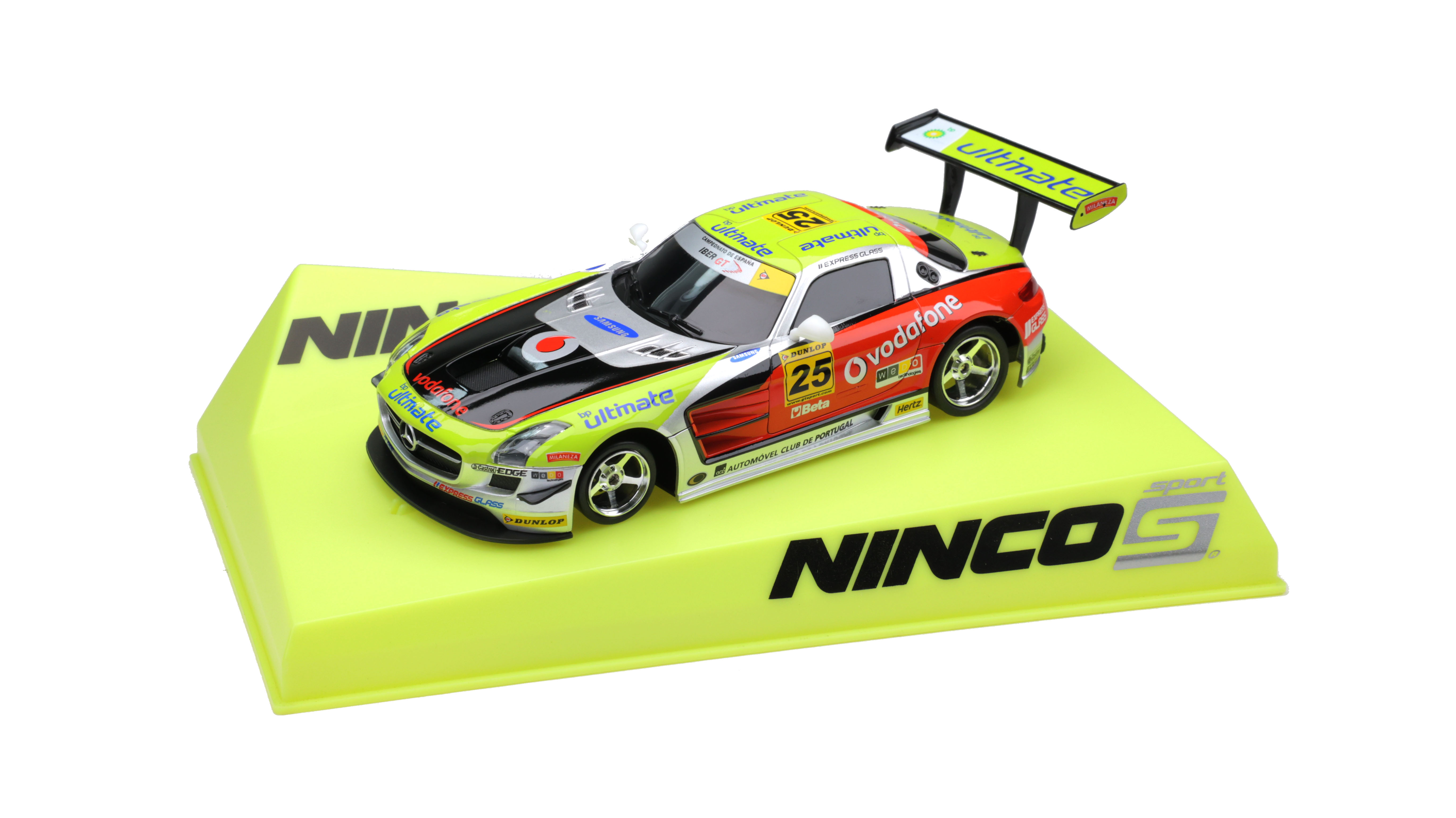 Ninco 50604 - Mercedes SLS GT3 - Vodaphone - Lightning