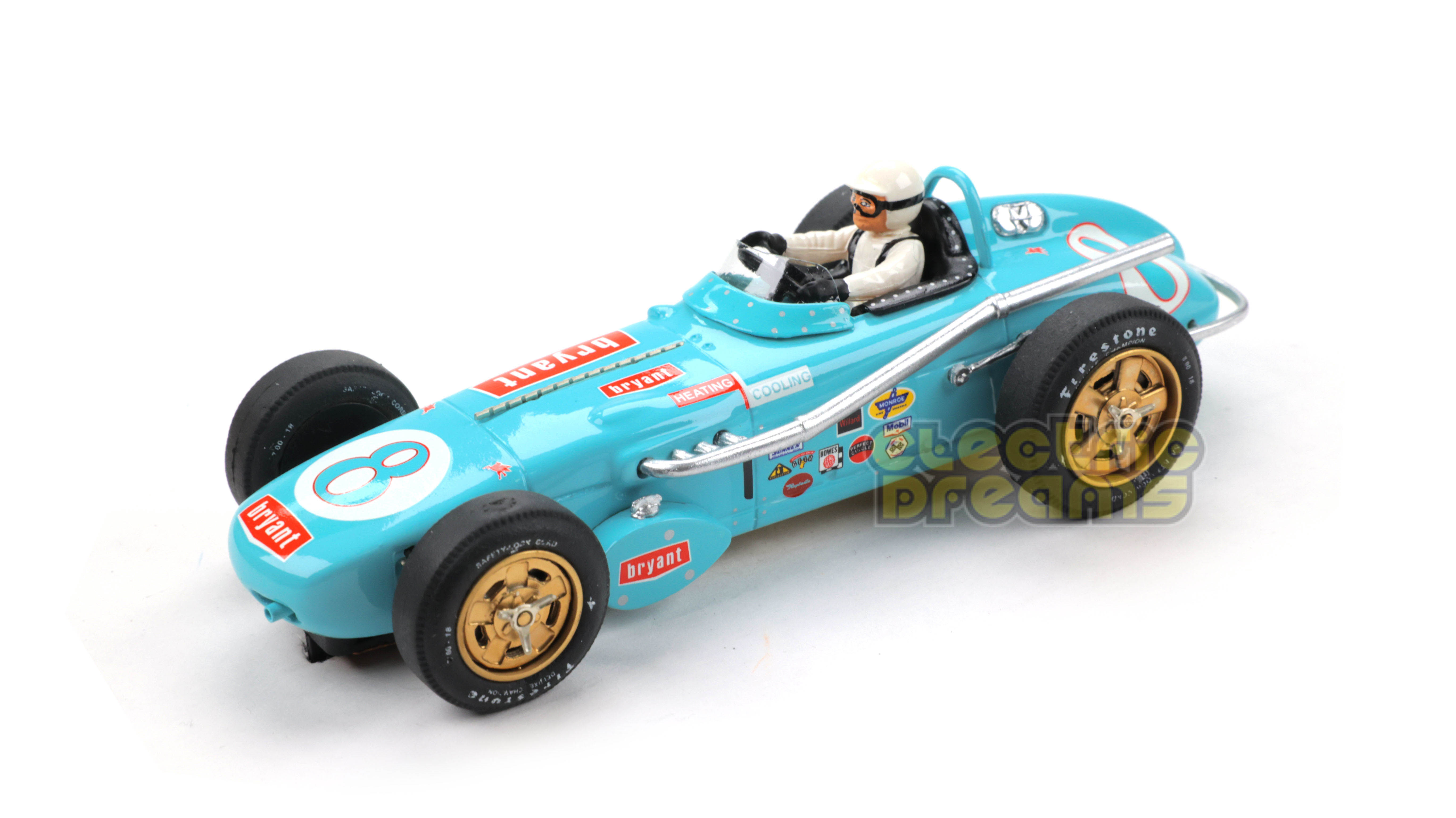 Slot Indy by Ostorero ODG241 - Watson-Bryant #8 - '61 Indy 500 - Len Sutton