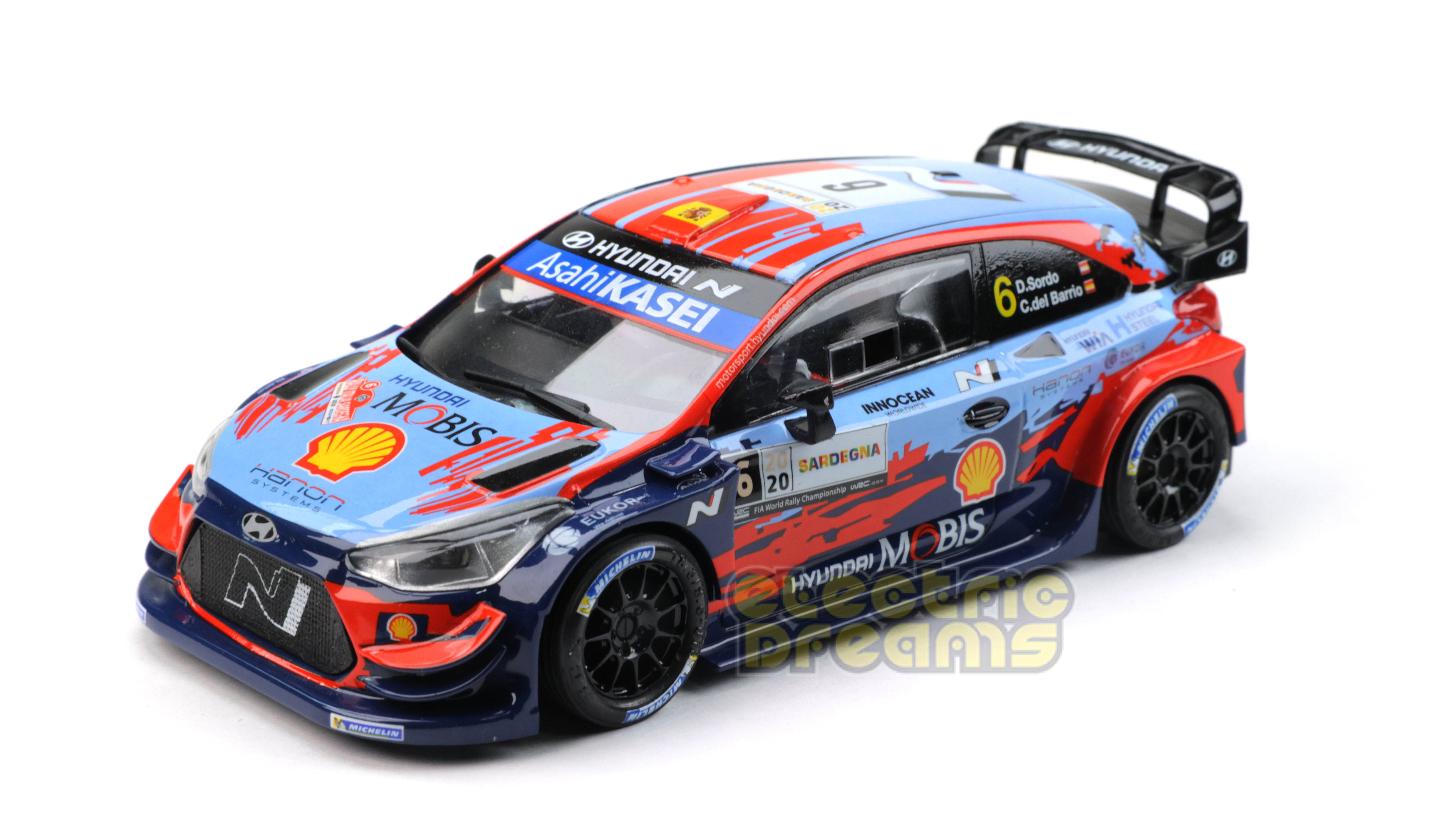 SCX U10390 - Hyundai i20 WRC - Shell #6