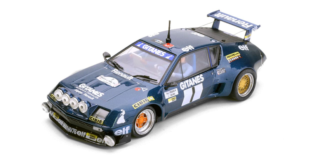 Teamslot 12502 - Renault Alpine A310 V6 Gr.5 - Gitanes #1, Rally du Var 1976