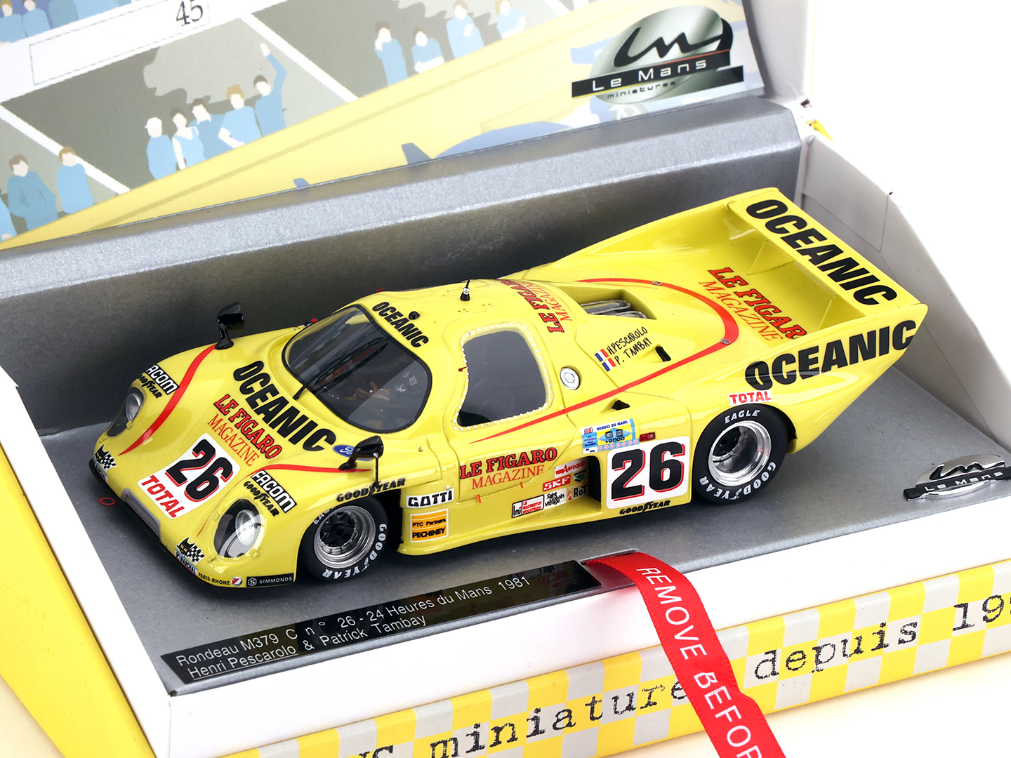 LMM 132103/26M - Rondeau M379C #26 - '81 Le Mans