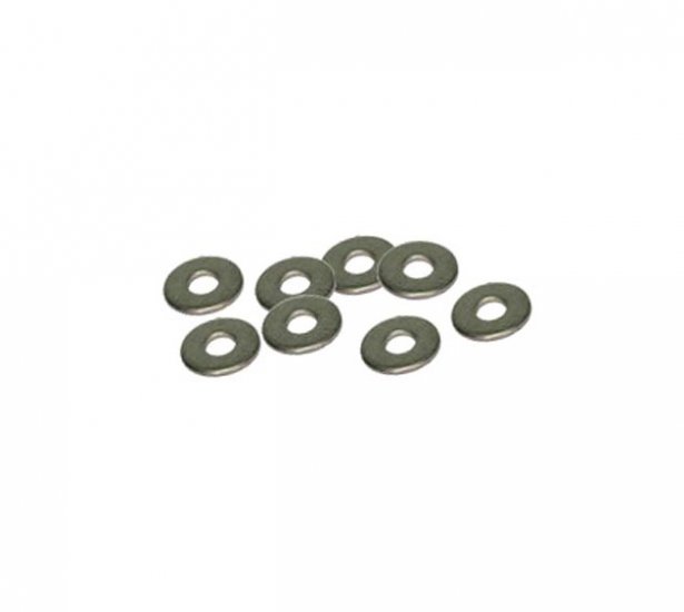 Sloting Plus SP150041 - Stainless Steel Washers - M2 x 5mm - 0.2mm thick - pack of 20