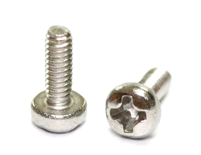 Sloting Plus SP155804 - Round Phillips Head Screw - M2.5 x 4mm - pack of 20