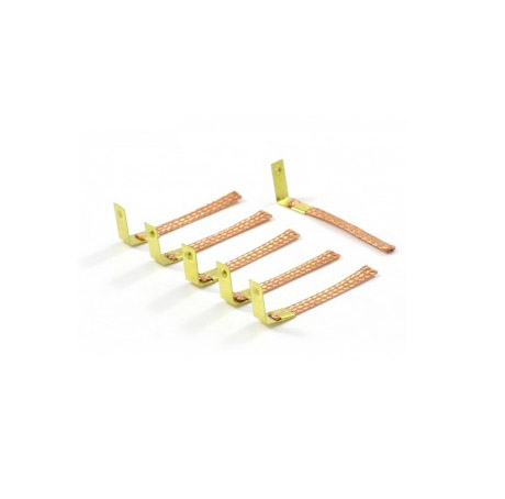 Scaleauto SC-1646A - Braid with Clips, for 4.8mm guides, pack of 6