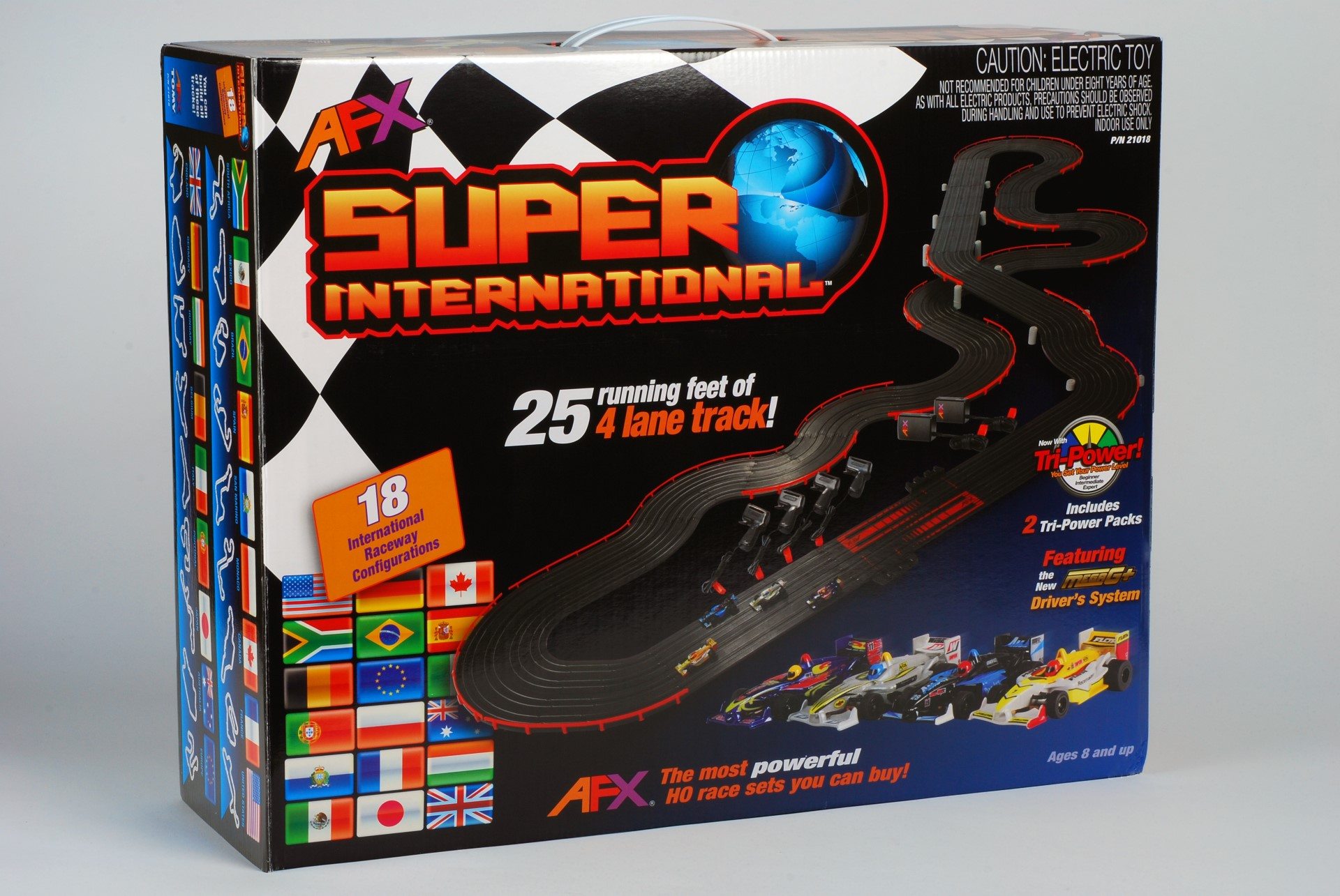 AFX 21018 - Super International - HO (1/64) scale race set