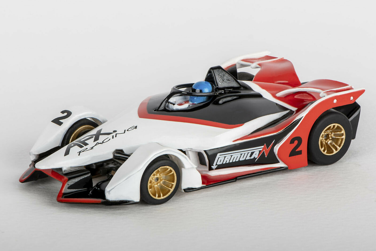 AFX 22015 - Formula N #2 - White/Red/Black - HO (1/64) scale