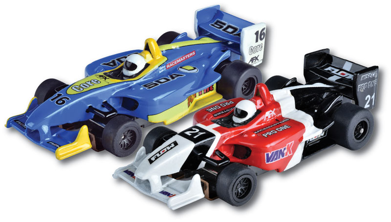 AFX 22017 - TWIN PACK - Formula Cars - HO (1/64) scale