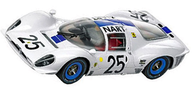 Carrera 23732 Ferrari 412P, NART LeMans '67, 1/24 (C)