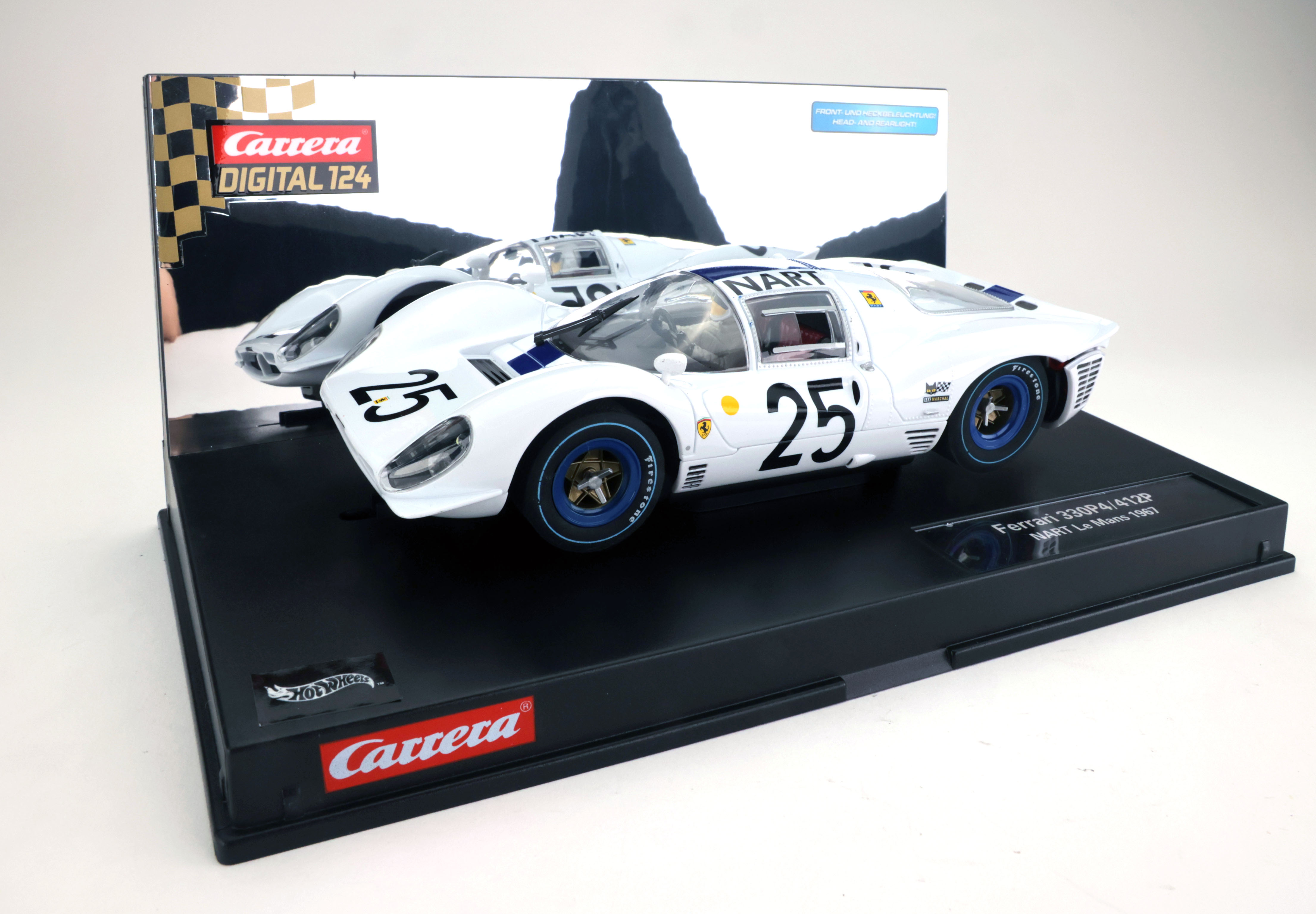 Carrera 23732 Ferrari 412P, NART LeMans '67, 1/24 (C)