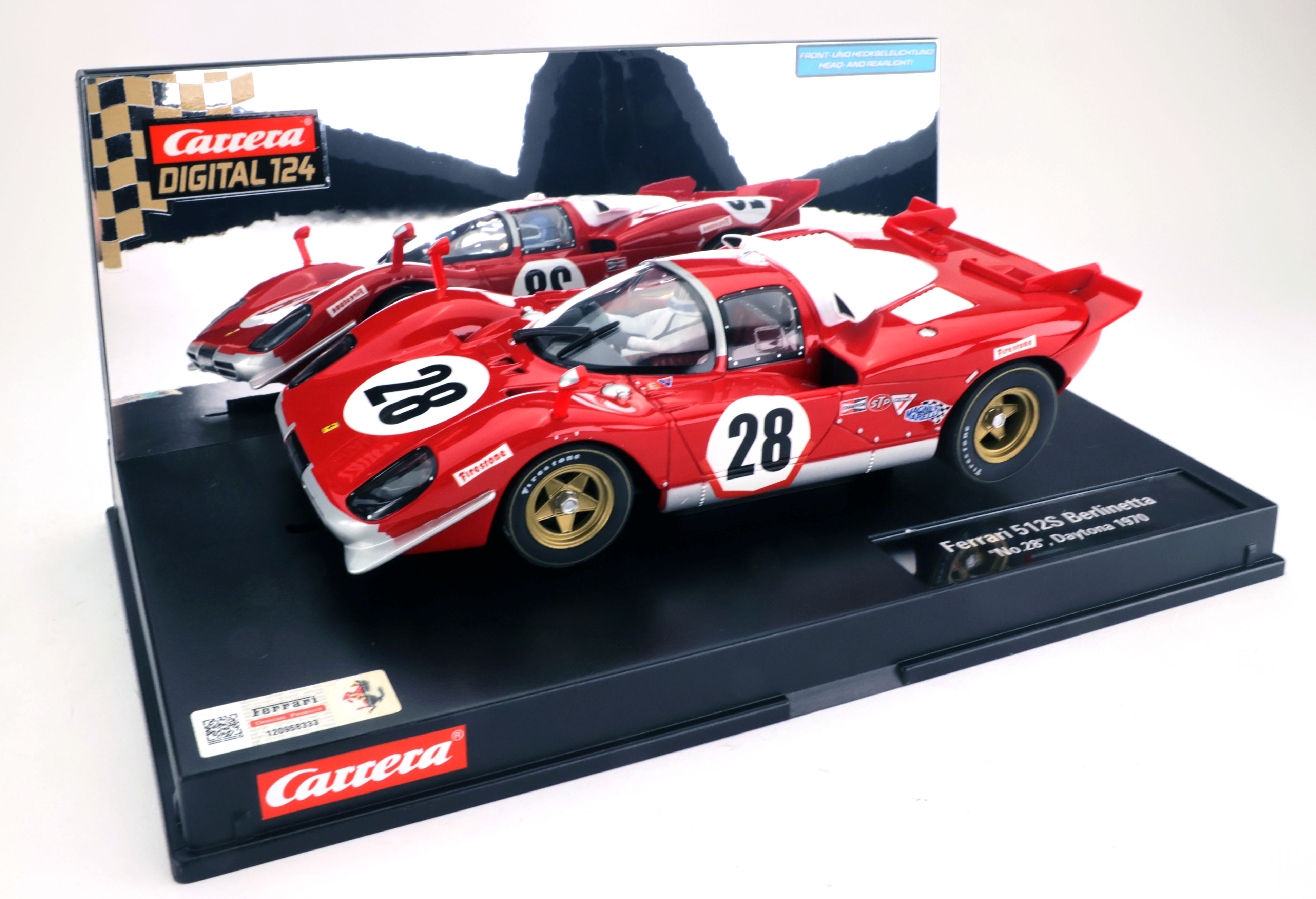 Carrera 23788 - Ferrari 512S - Mario Andretti, Arturio Merzario - '70 Daytona - Digital 1/24