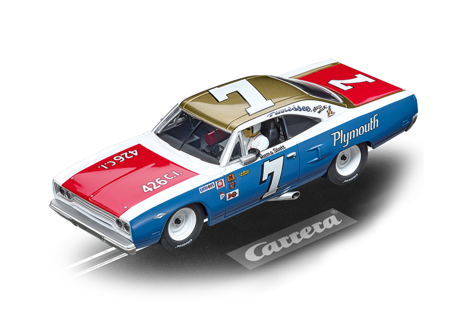 Carrera 27641 Plymouth Roadrunner no.7 Ramo Stott