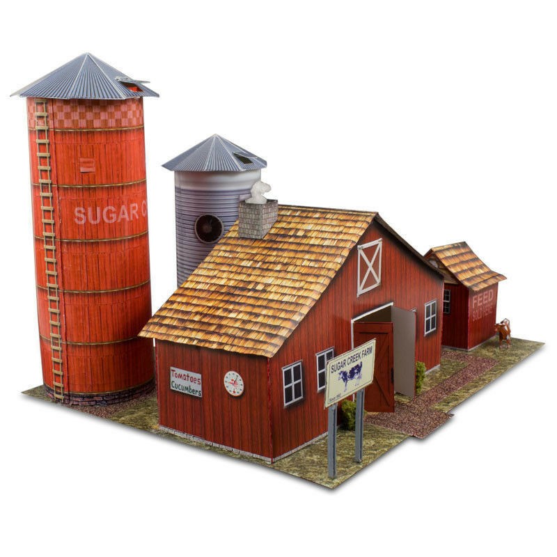 Photo Real BK3205 - FARM Building Kit - 1/32nd scale