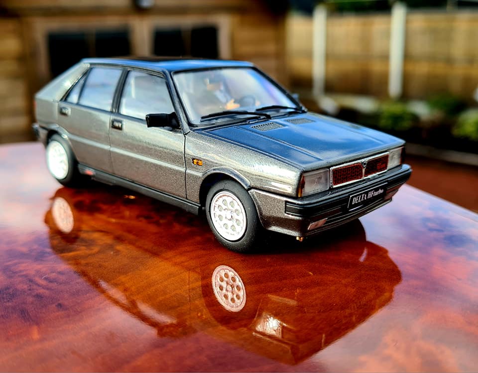 Teamslot 12902 - Lancia Delta HF4WD - Road Car Grey