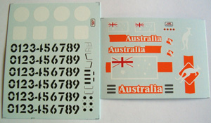 Dreamslot 362A Decals, Australia