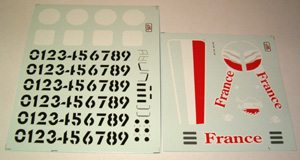 Dreamslot 362C Decals, France