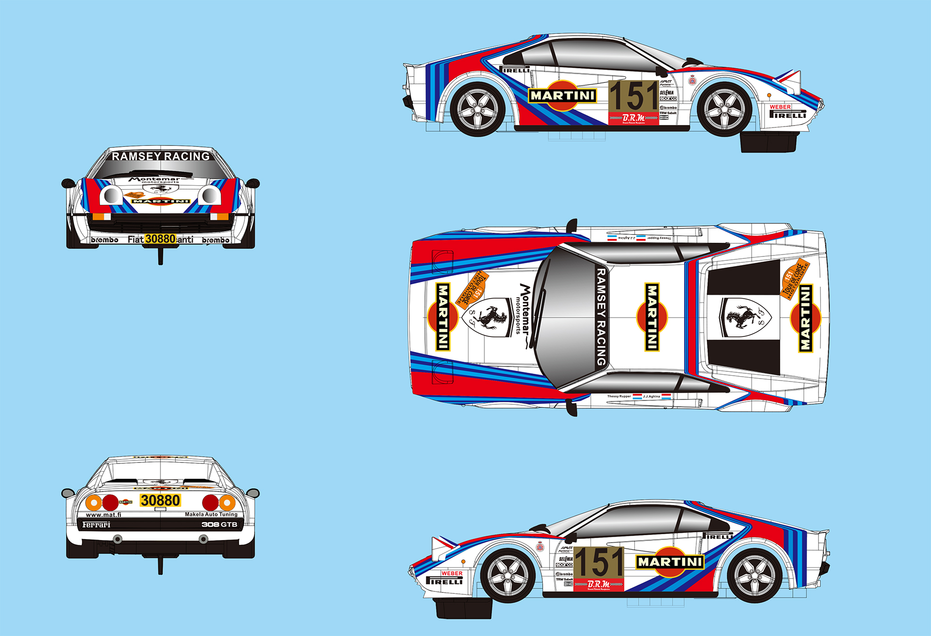 Sloting Plus - SP600005 - 3D Printed Chassis Carrera BMW DTM