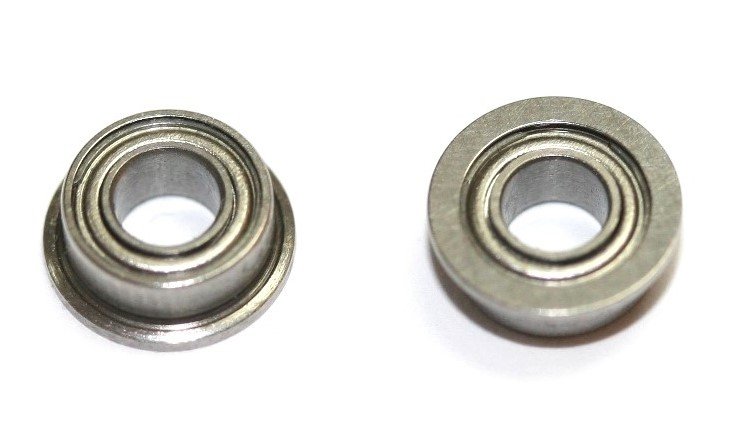 Sloting Plus SP055002 - Steel Ball Bearings - Single Flange - ABEC-5 - pair - Click Image to Close
