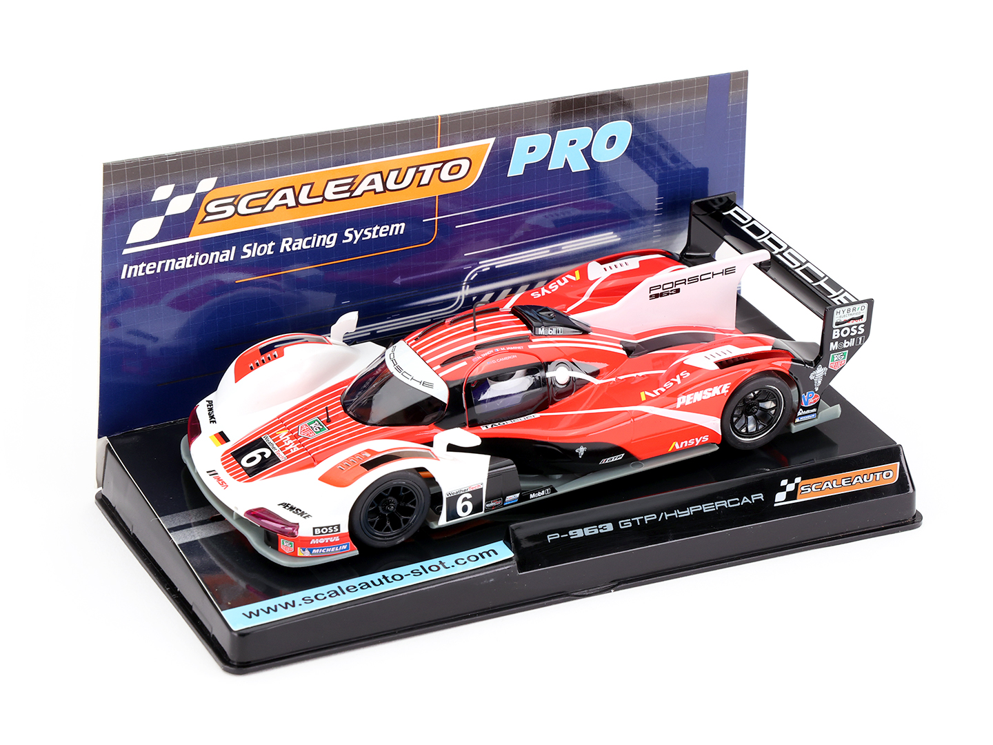 Scaleauto SC-6323 - Porsche 963 GTP - Penske #6 - '23 Daytona