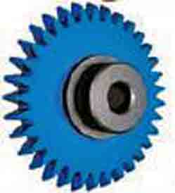 Ninco 80247 - ProRace Anglewinder Spur Gear, 33T, V.03 Blue