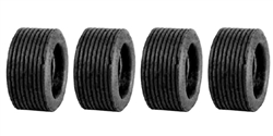 Ninco 80524 - Treaded Tires - 19 x 10mm - pack of 4