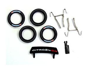 Carrera GO! 88168 - Spare Parts & Tires - Citroen C4 WRC