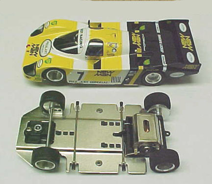 Sloting Plus - SP600009 - 3D Printed Chassis Scalextric Maserati Trofeo