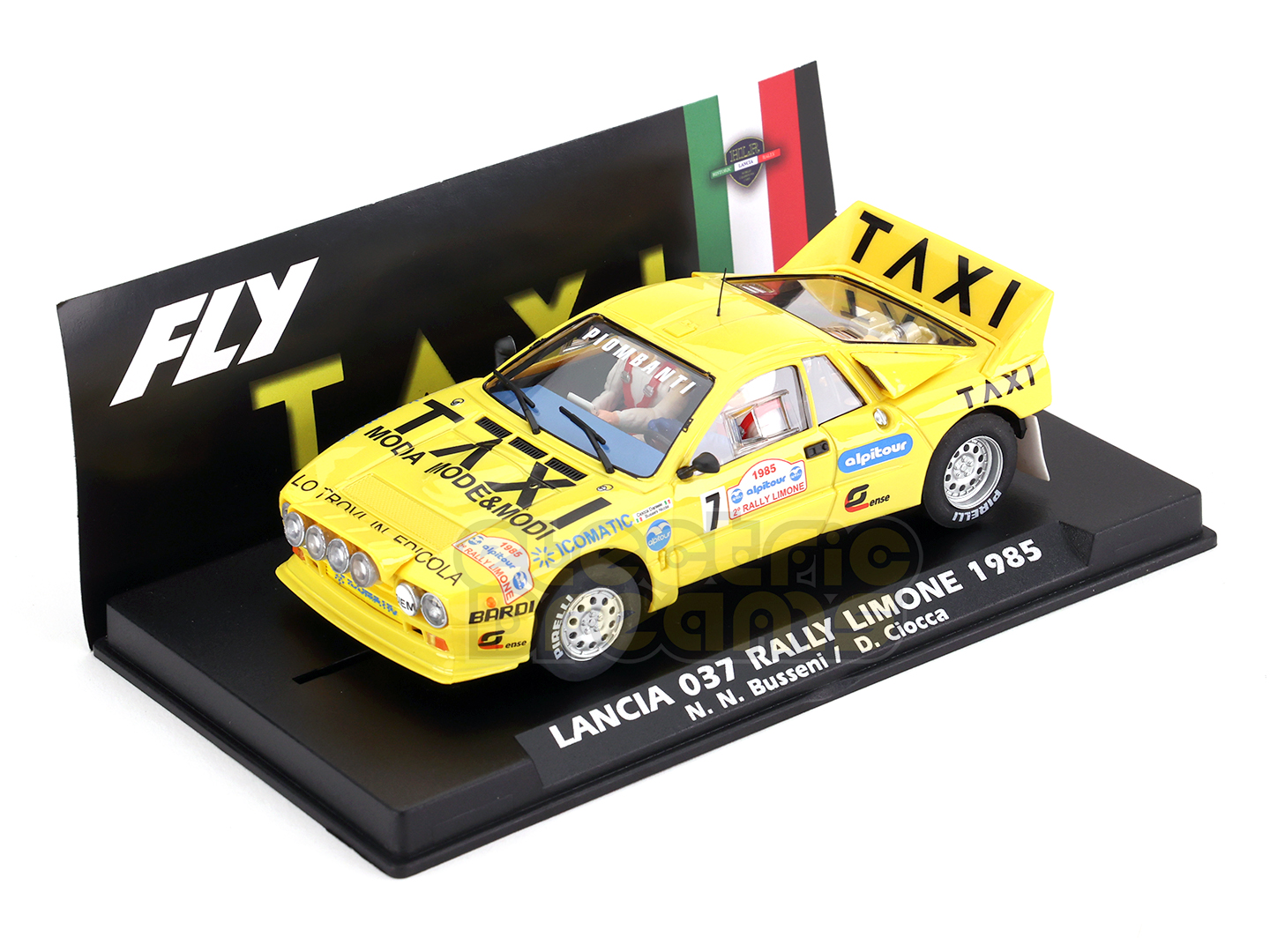 Fly A2042 - Lancia 037 - TAXI #7 - '85 Rally Limone