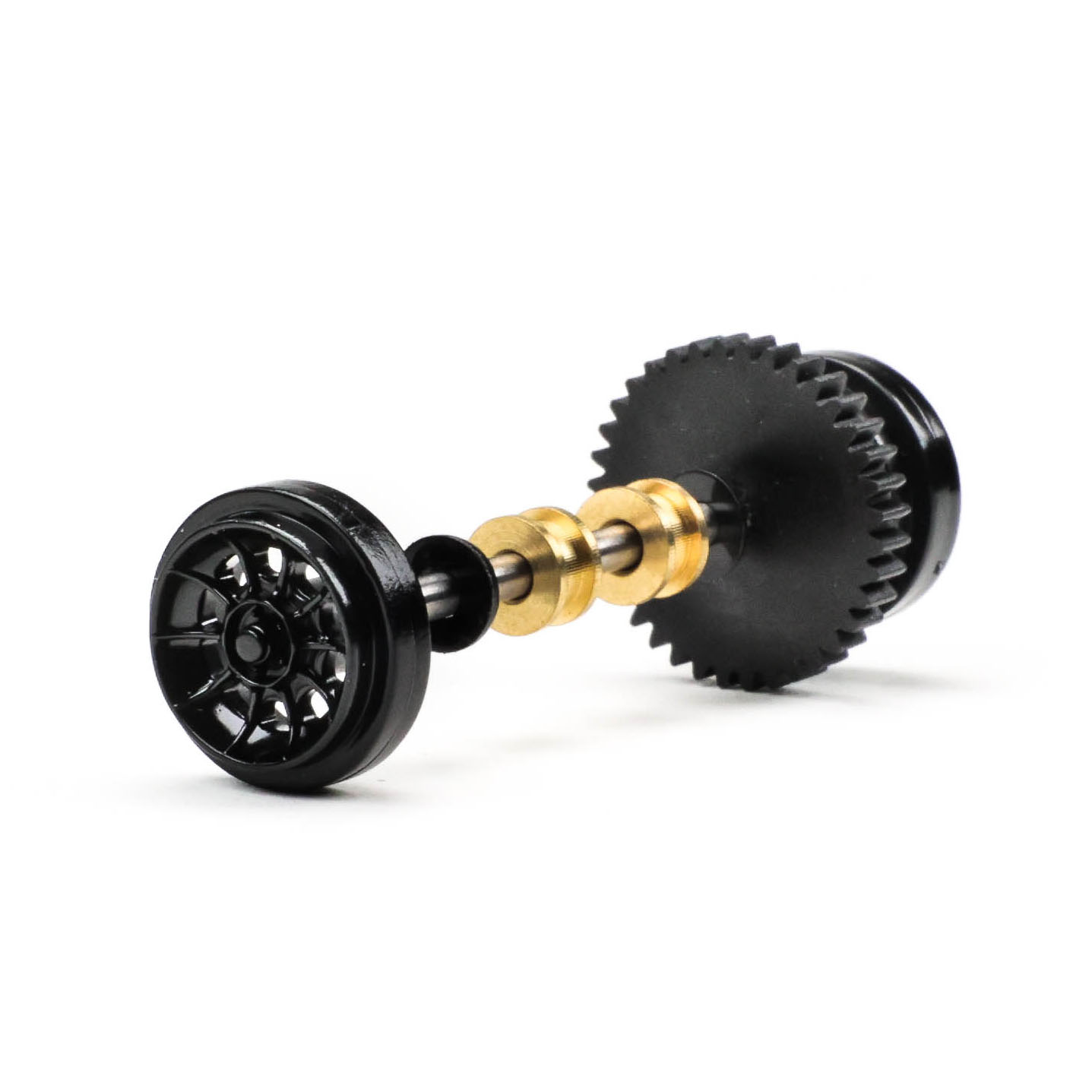 Pioneer AA203122 - Rear Axle Assembly, Black 'Vector' American Racing Wheels