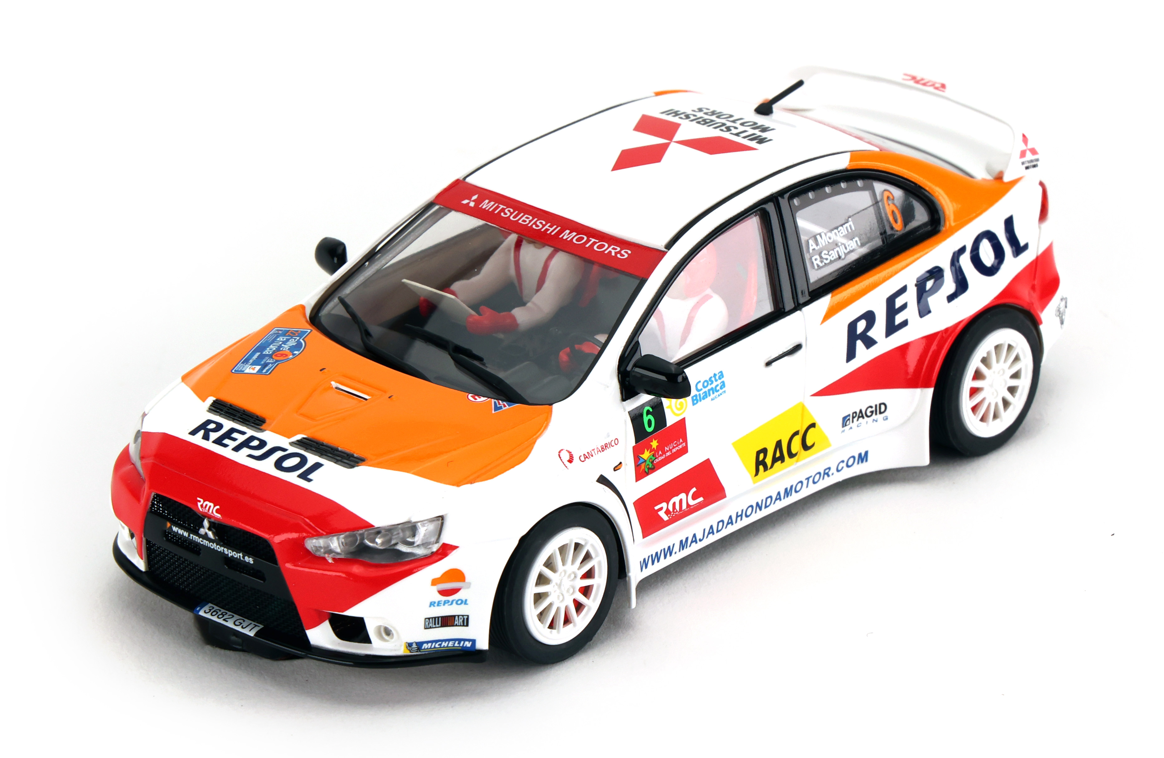 Avant Slot 50808 - Mitsubishi Evo X - Repsol #6 - A. Monarri