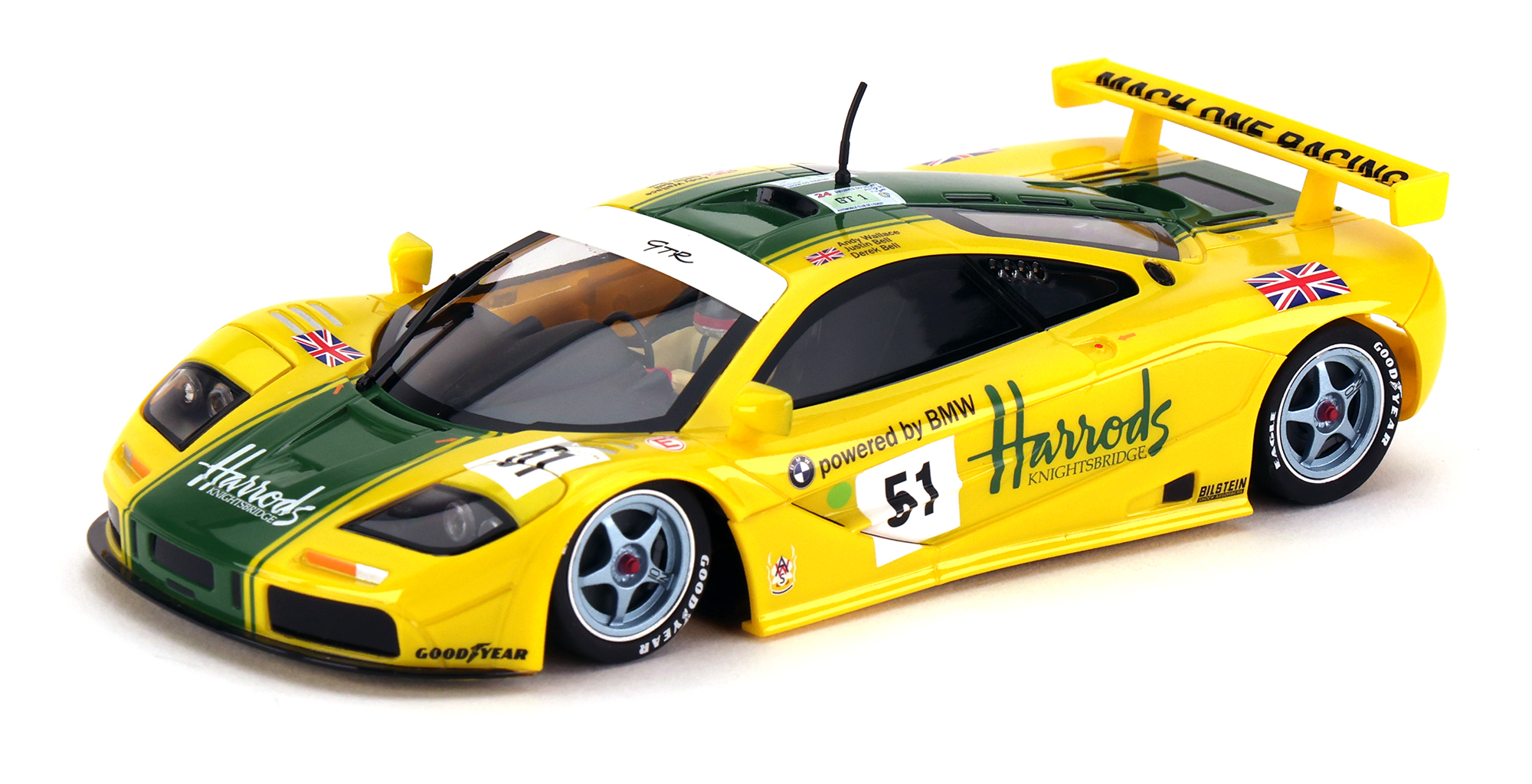 MRSlotcar MR1048 - McLaren F1 GTR Harrods - '95 Le Mans