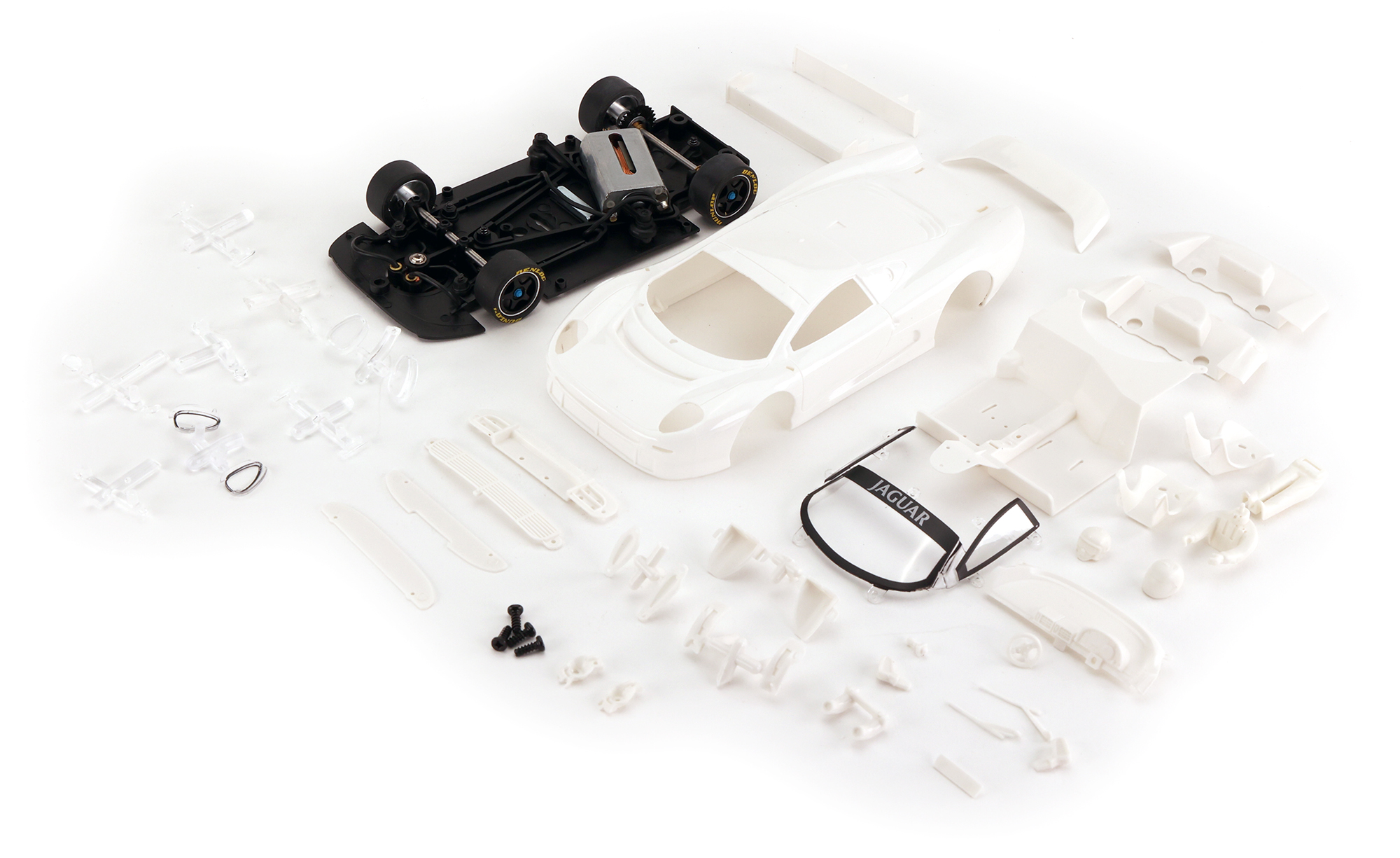 MRSlotcar MR1081 - Jaguar XJ220 Racing - White Kit