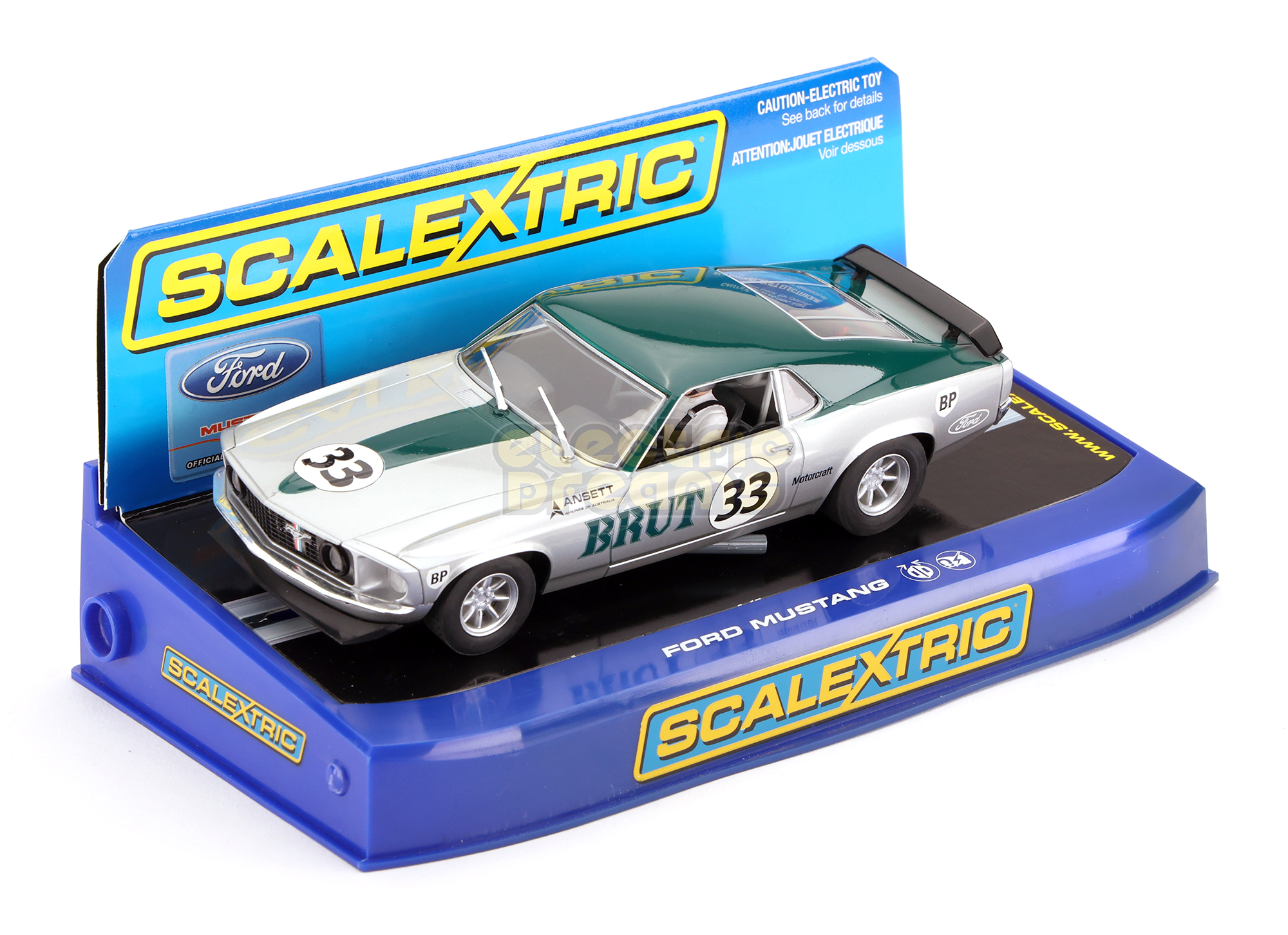 Scalextric C3002 - Ford Mustang #33 - Allan Moffat