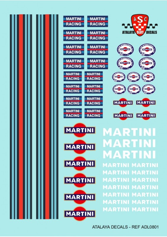 Atalaya Decals ADL0801 - Martini