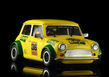 brm mini cooper slot car