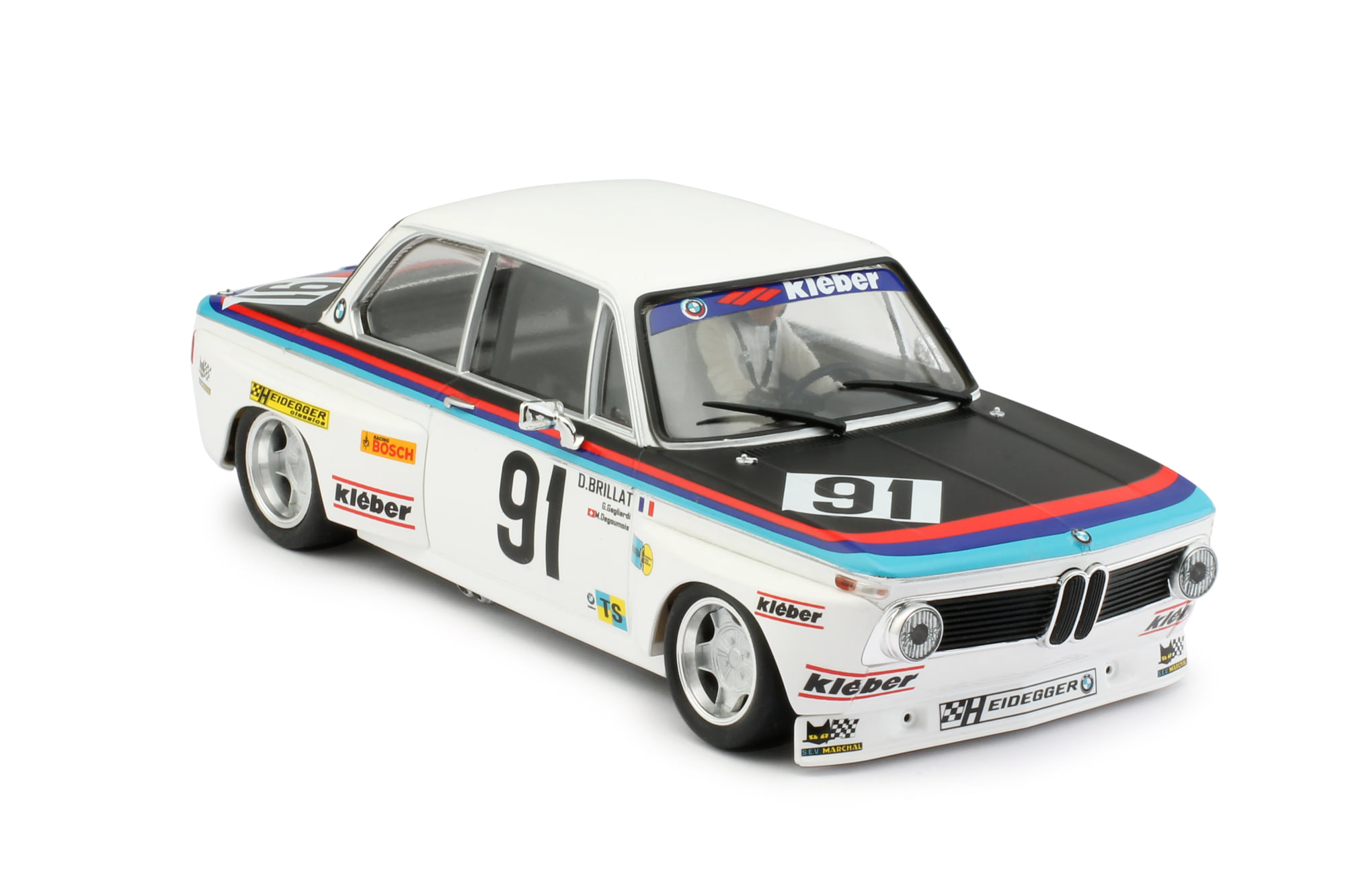 BRM 135 - BMW 2002ti - Kleber #91 - '75 Le Mans Gr. 2 Winner