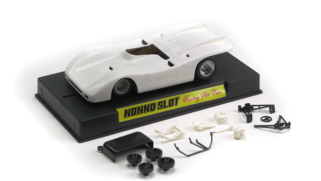 Nonno Slot C002 - Fiat Abarth 2000 - White Kit