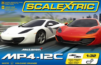 Scalextric C1284T McLaren MP4-12C race set