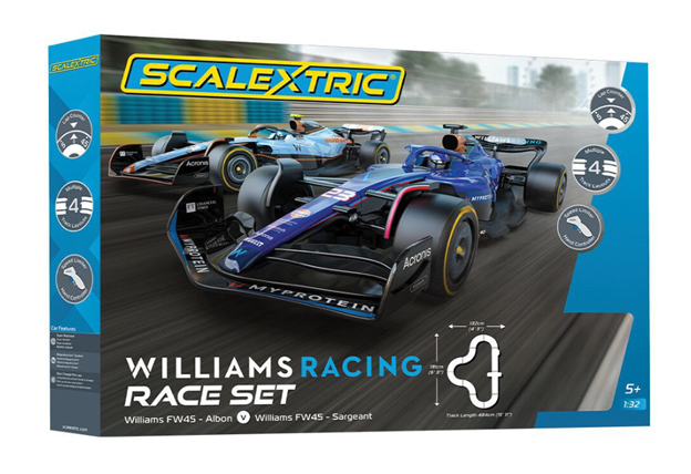 Scalextric C1450T - WILLIAMS RACING RACE SET - Williams FW45 vs Williams FW45 - 1/32 Race Set