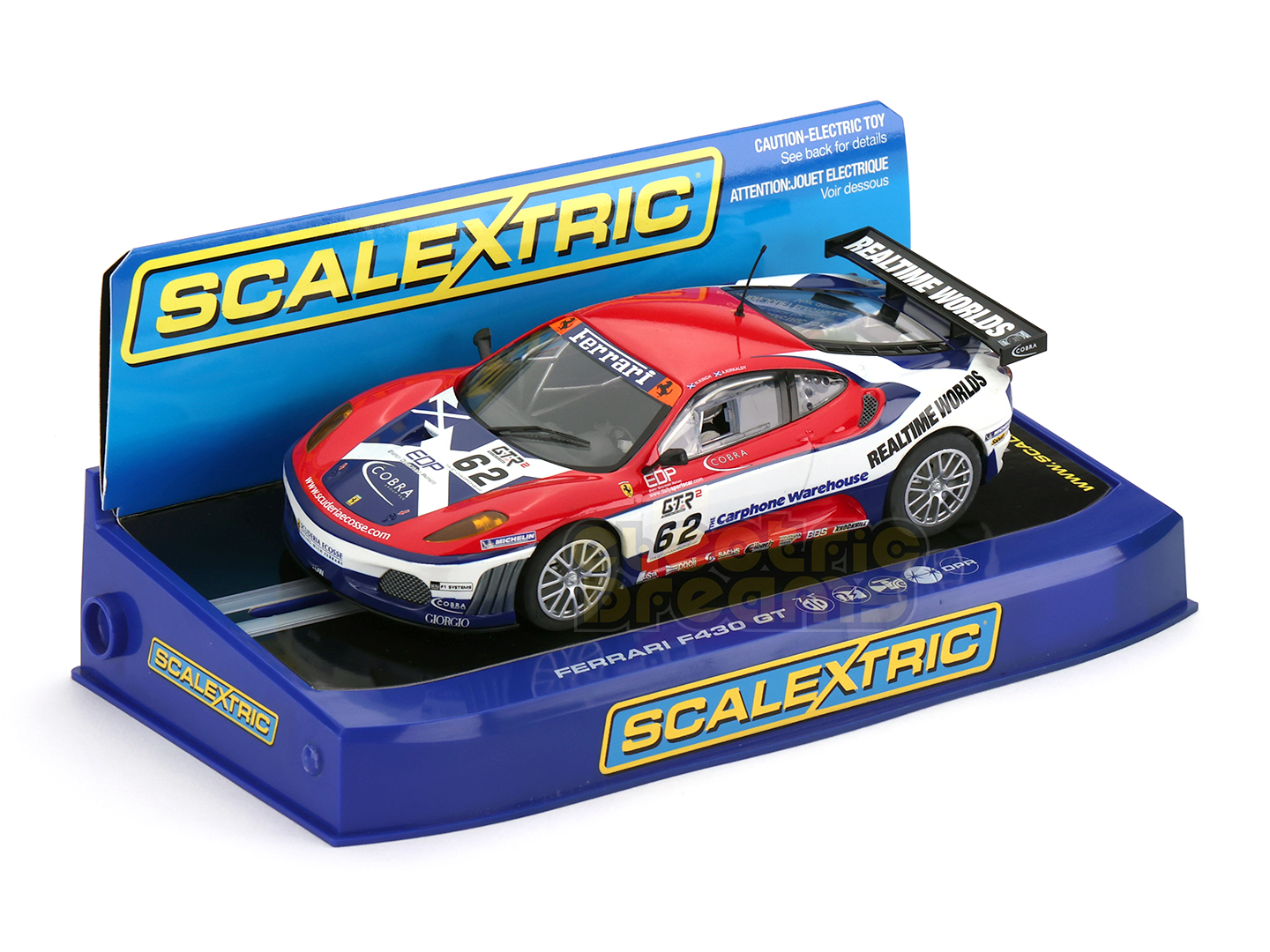 Scalextric C2804 - Ferrari F430 GT3 #62 Ecosse