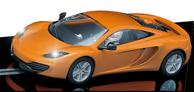 Scalextric C3200 McLaren Mp4-12C, orange