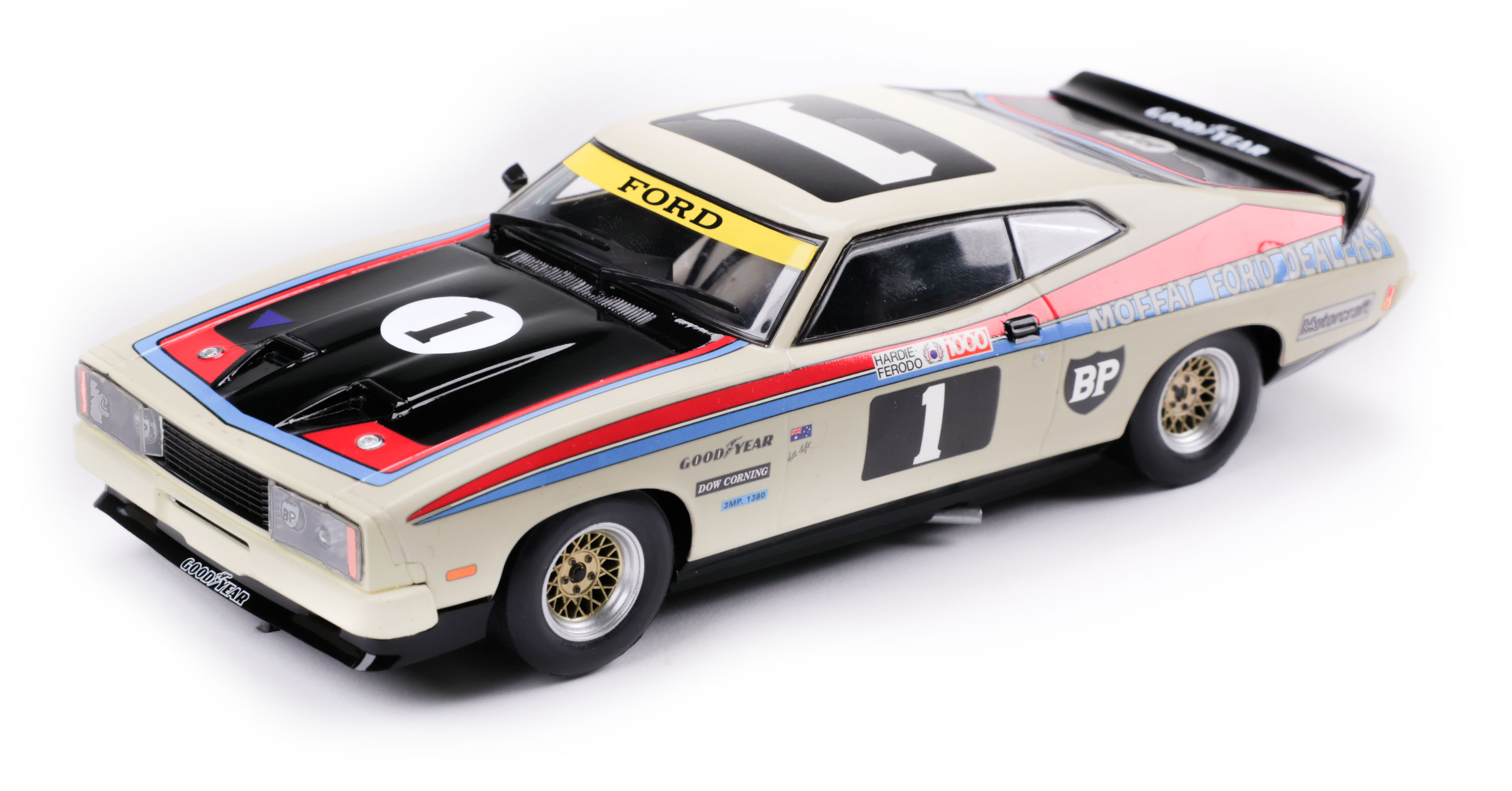 Scalextric C4197 - Ford XC Falcon #1 - Allan Moffat - '77 Bathurst Winner - AUSTRALIAN EXCLUSIVE