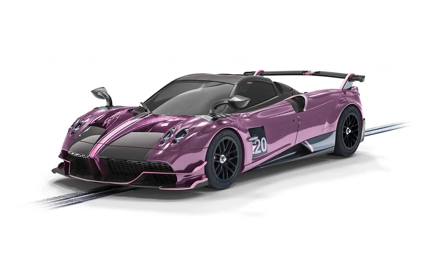 Scalextric C4248 - Pagani Huayra Roadster - BC Drago Viola Edition